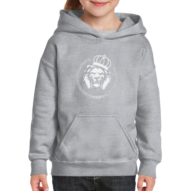 Crown Lion Youth Unisex Heavy Blend Hoodie