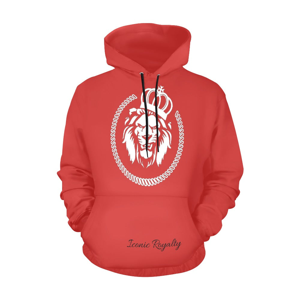 Iconic Royalty Crown Lion Men's Hoodie